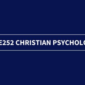 Christian Psychology