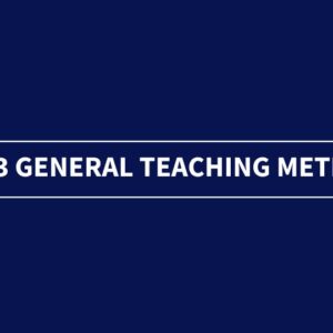 General Teaching Methods